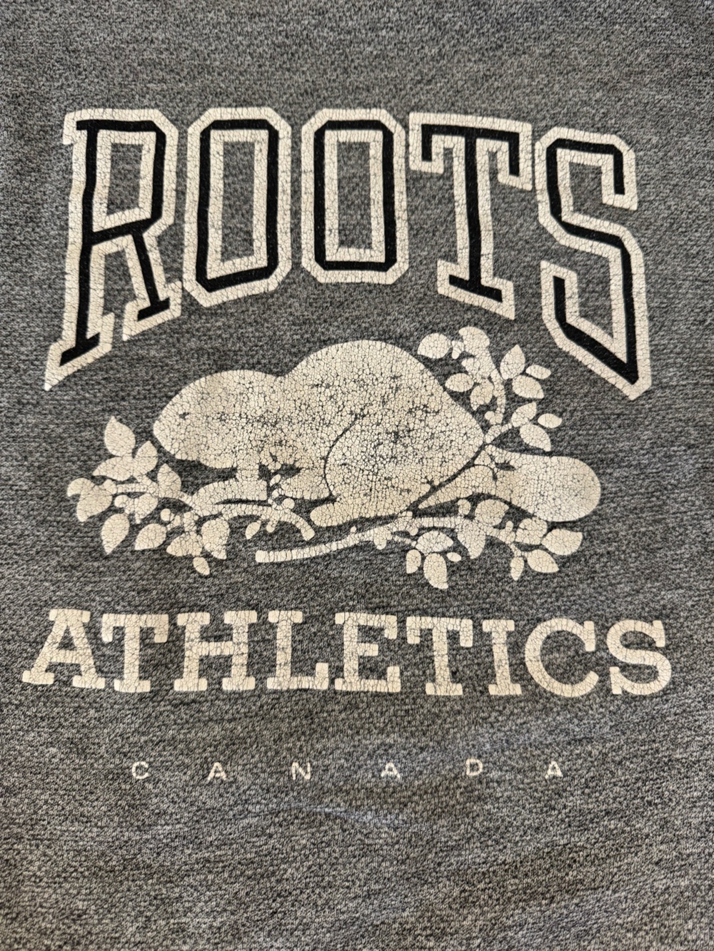 Vintage Women’s Roots Athletics Grey Crewneck Sweatshirt - Picture 2 of 5